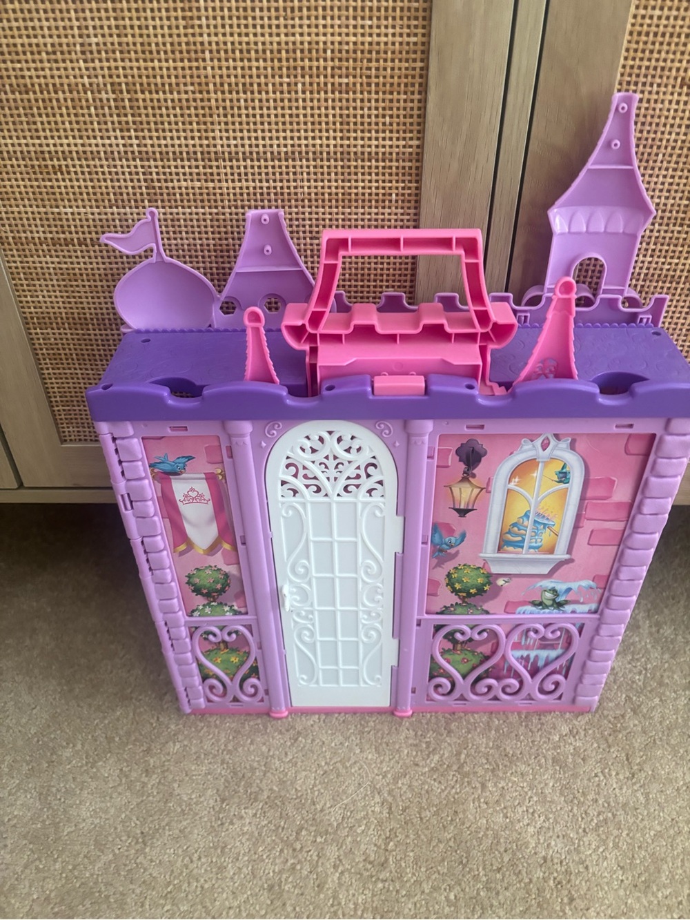 Disney Pink and Purple Princess Castle Playset - Picture 1 of 4